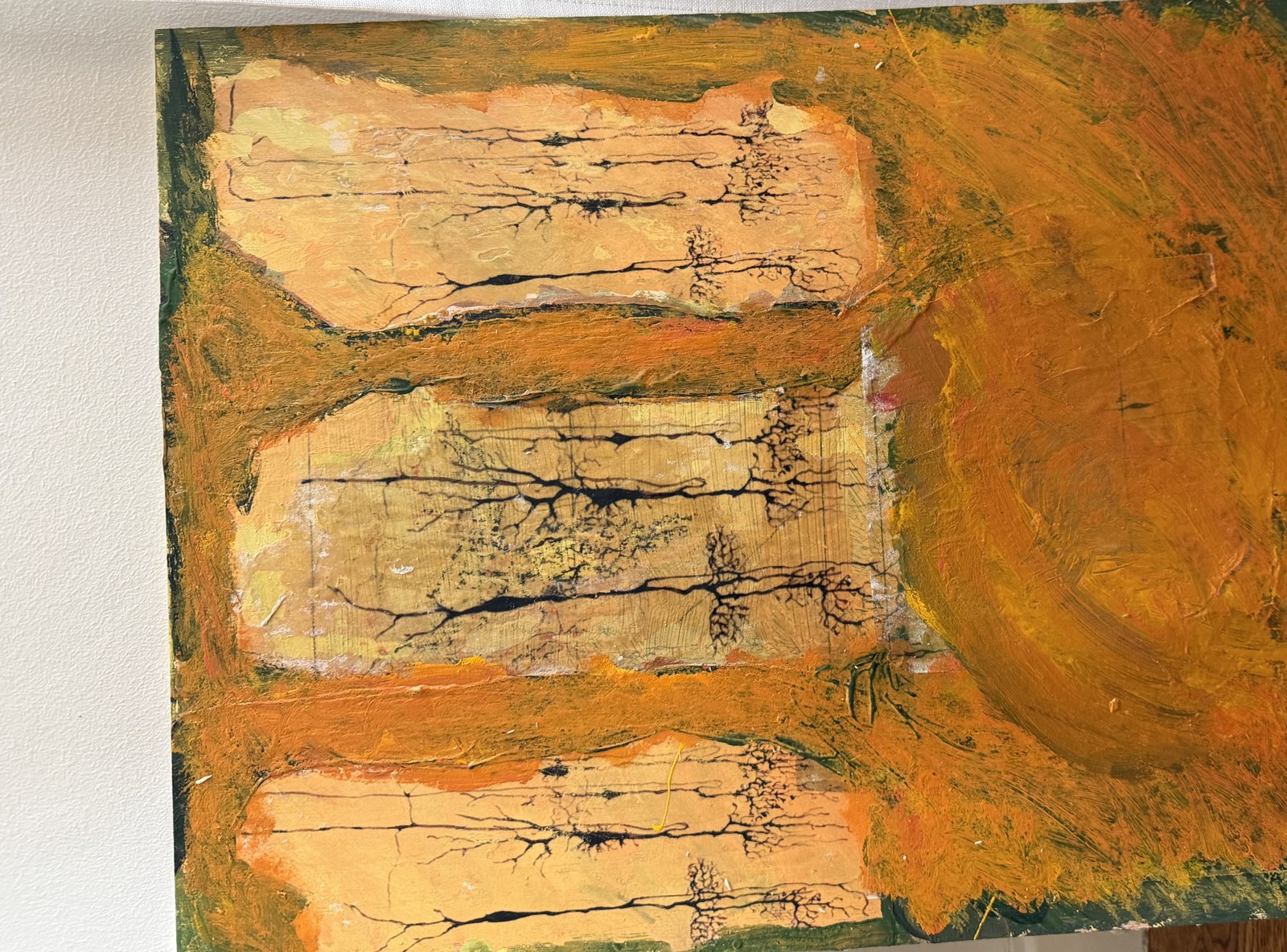 El bosque del pensamiento I — Neuronas — obra de Santiago Ramón y Cajal
